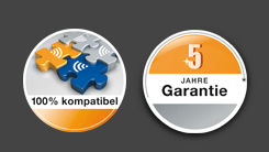 kompatibel 5 jahre garantie